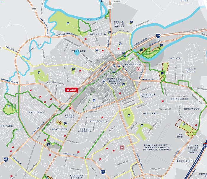 BIKE WALK BG MAP