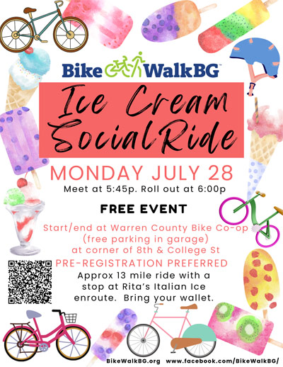 ice cream social ride